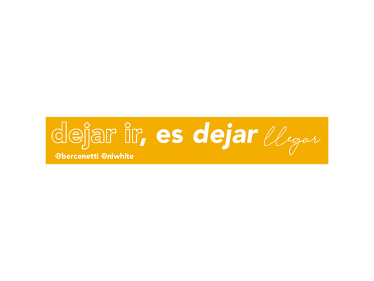 Dejar ir